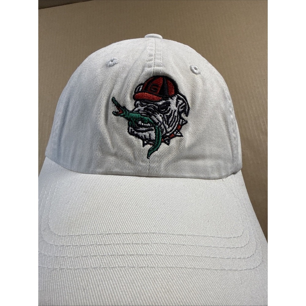 Onward Reserve Georgia Bulldog Eating A Gator Mens Hat Cap Adjustable Strap